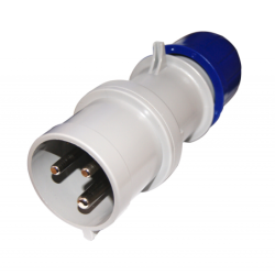 PLUG 2P+T 220V. 32A IP44 (PZ)