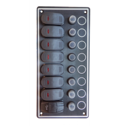 WATERPROOF PANEL 7 SWITCHES...