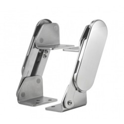 PAIR OF AISI 316 HINGES FOR...