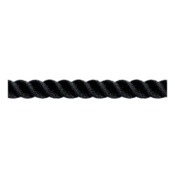 BLACK TWISTED ROPE (PZ)