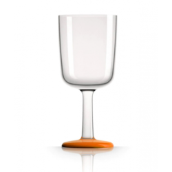 WINE GLASS ORANGE (PZ)