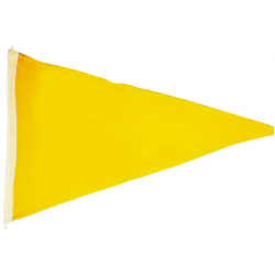 TRIANGULAR YELLOW FLAG (PZ)