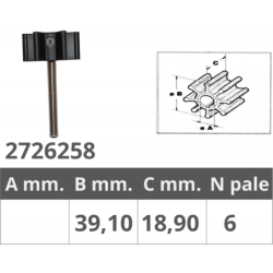 JABSCO IMPELLER 17255-0003...