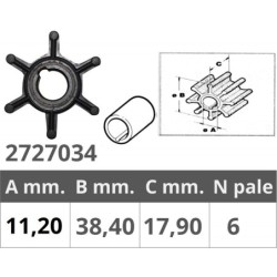 JOHNSON / EV IMPELLER 2T...