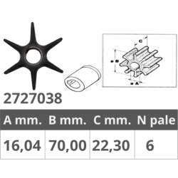 JOHNSON / EV IMPELLER 2T...