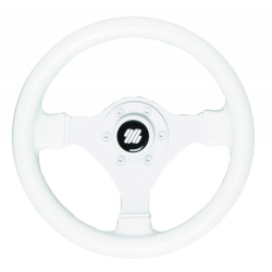 WHITE V45 STEERING WHEEL...